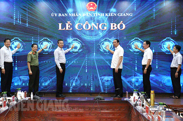 Vận hành chính thức nền tảng Văn phòng điện tử tỉnh Kiên Giang